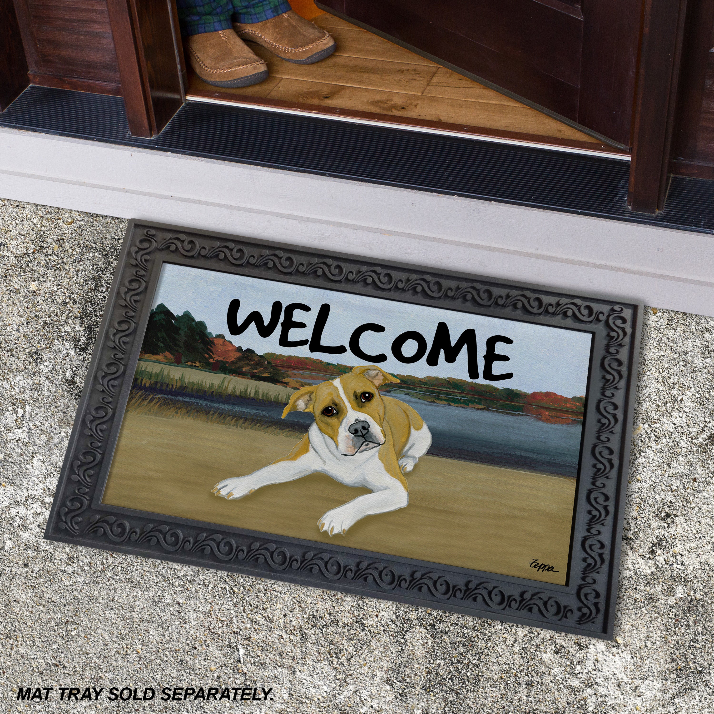 American Pit Bull Welcome Mat