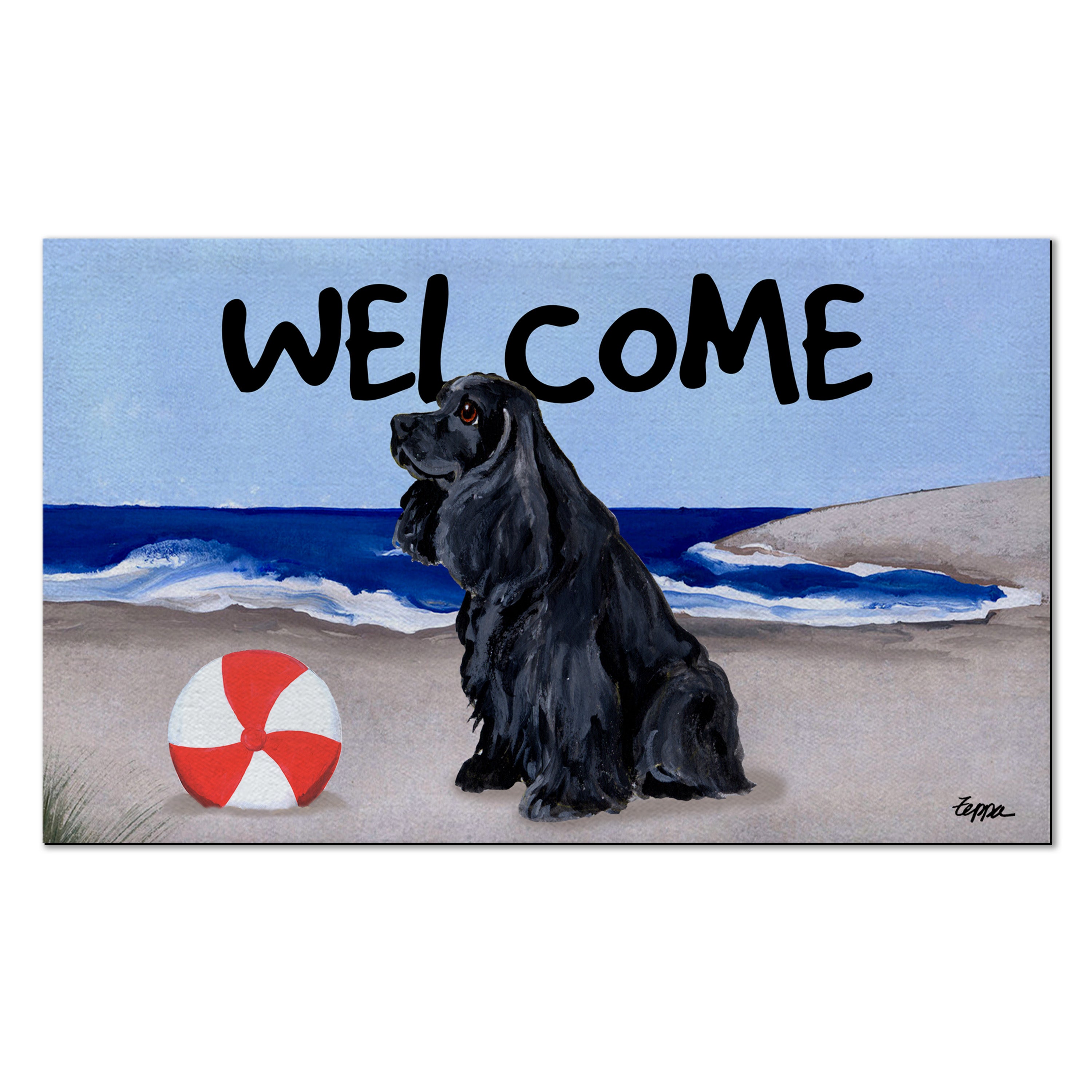 American Cocker Spaniel Welcome Mat
