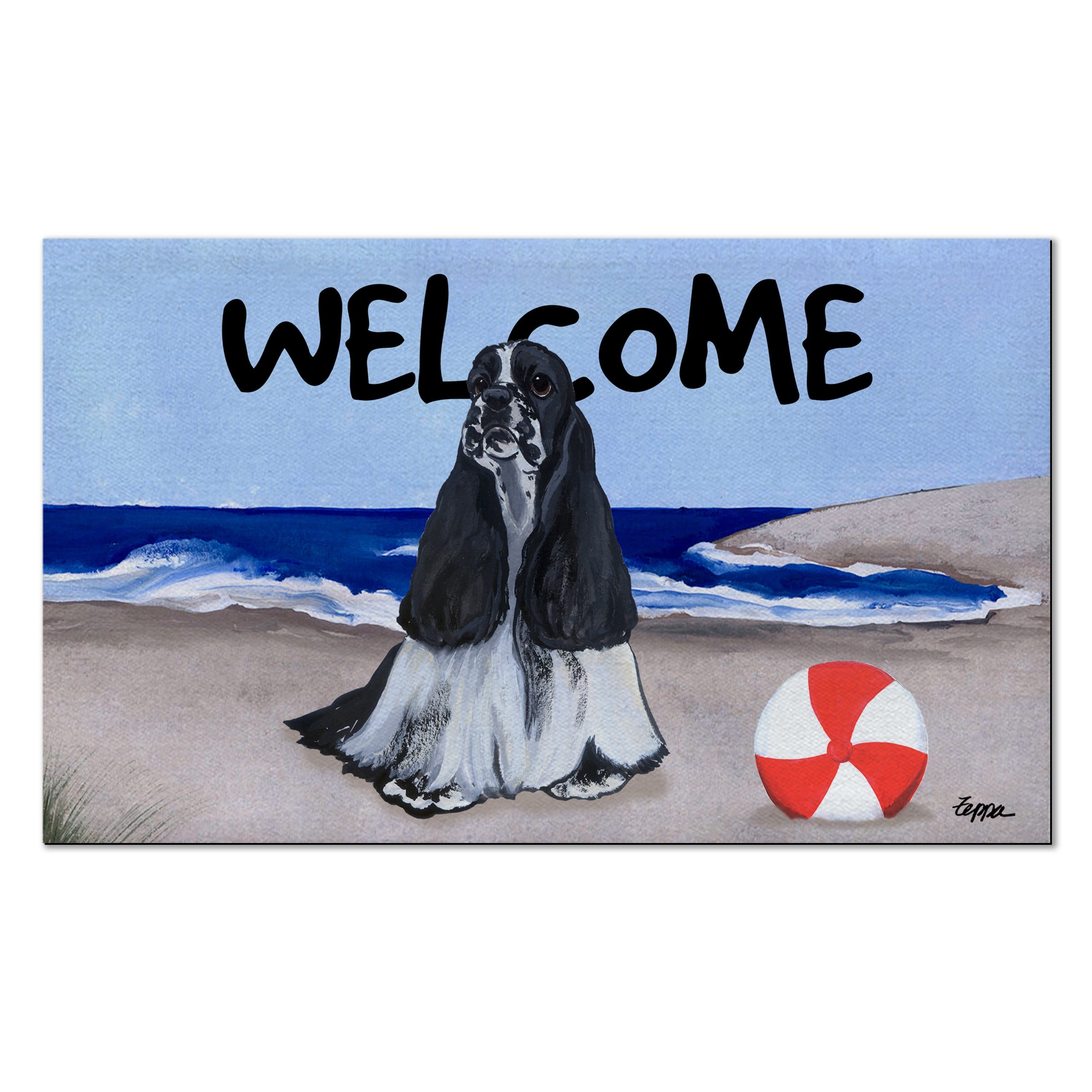 American Cocker Spaniel Welcome Mat