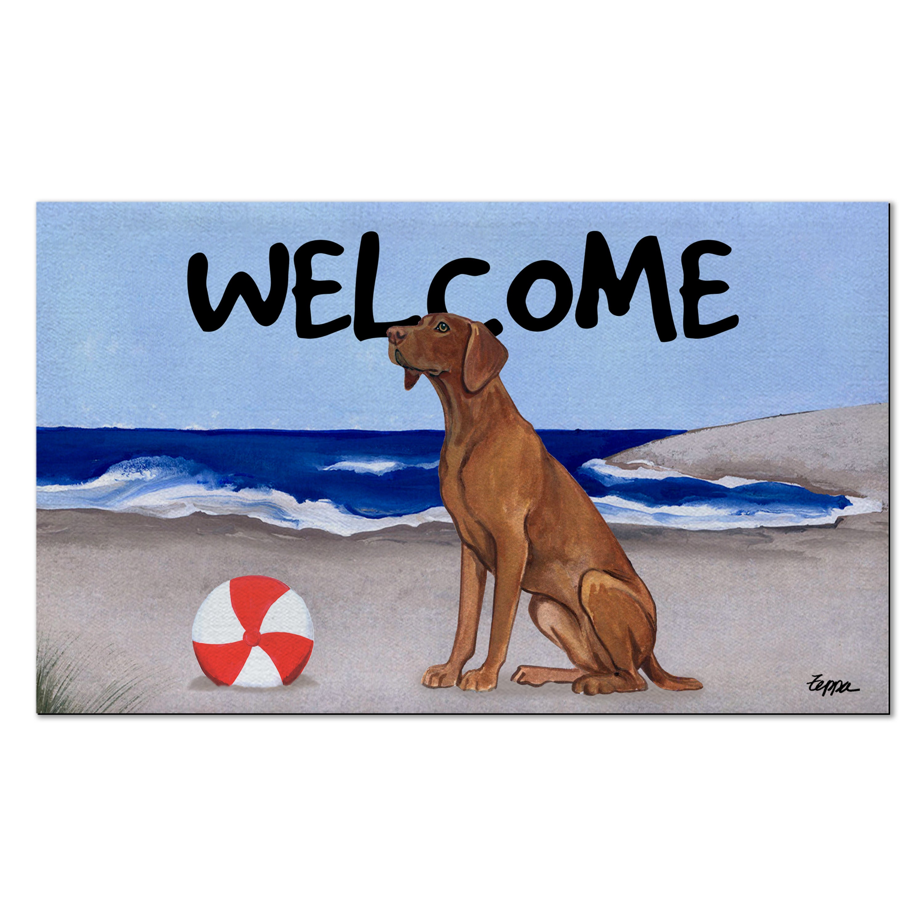 Vizsla Welcome Mat