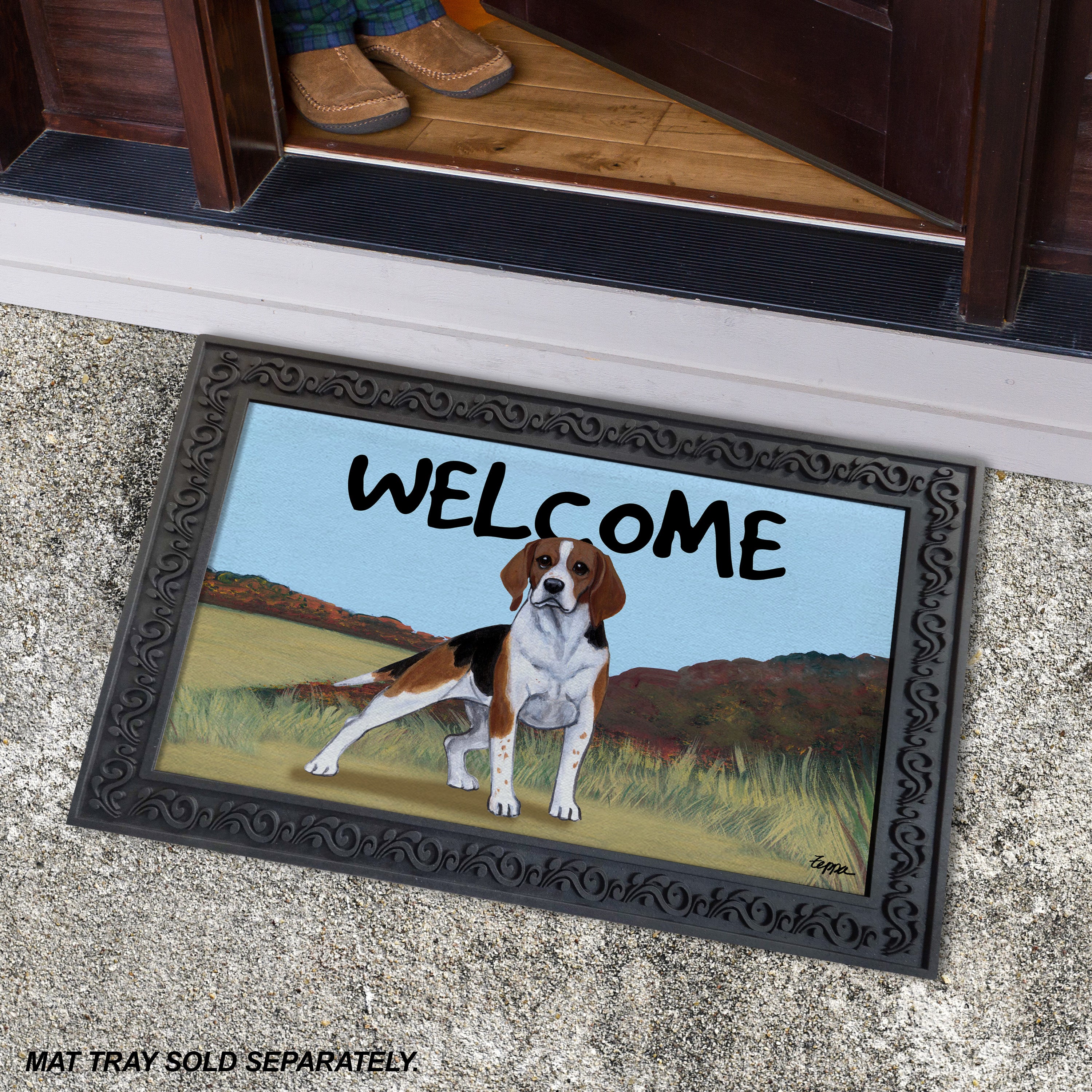 Beagle Welcome Mat