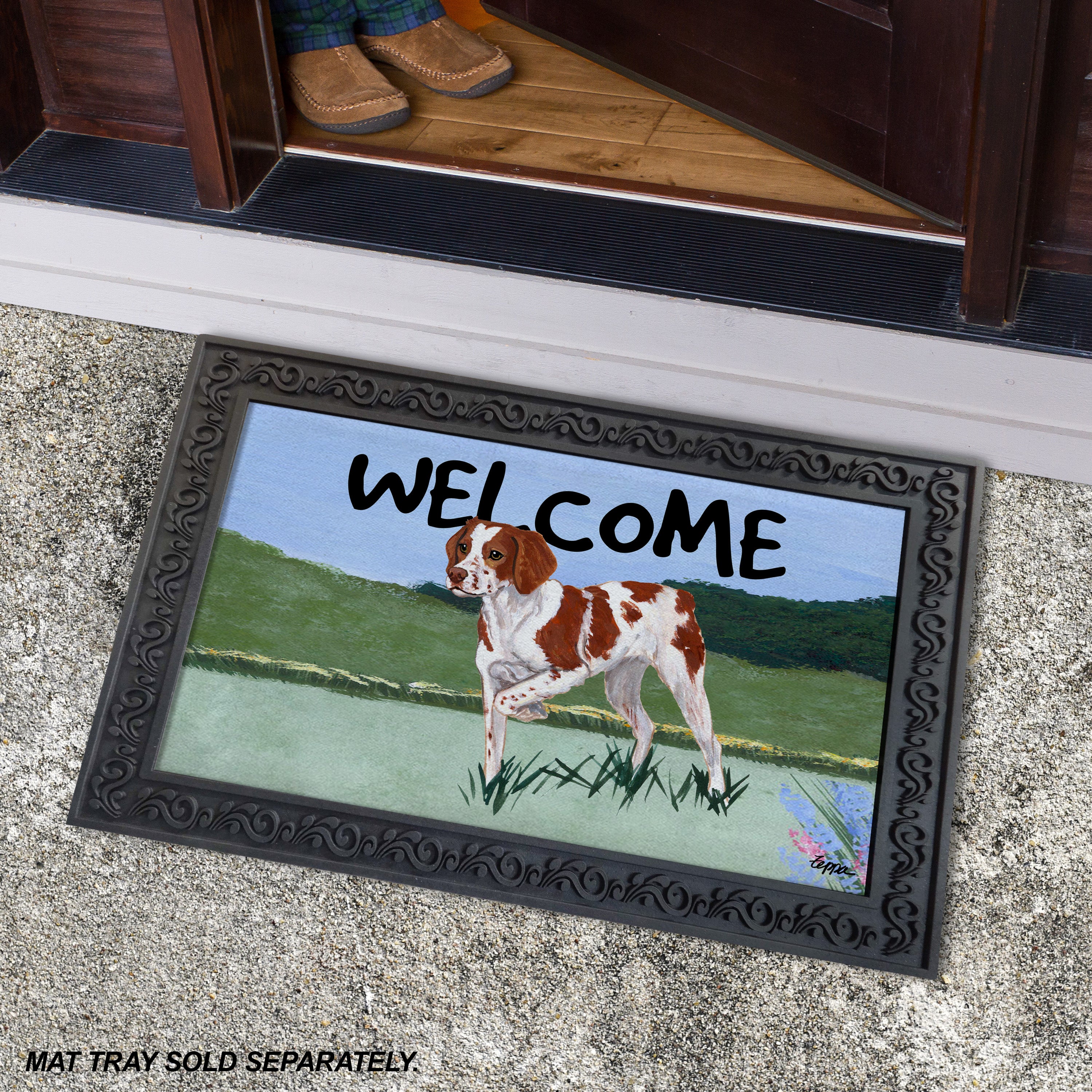 Brittany Welcome Mat