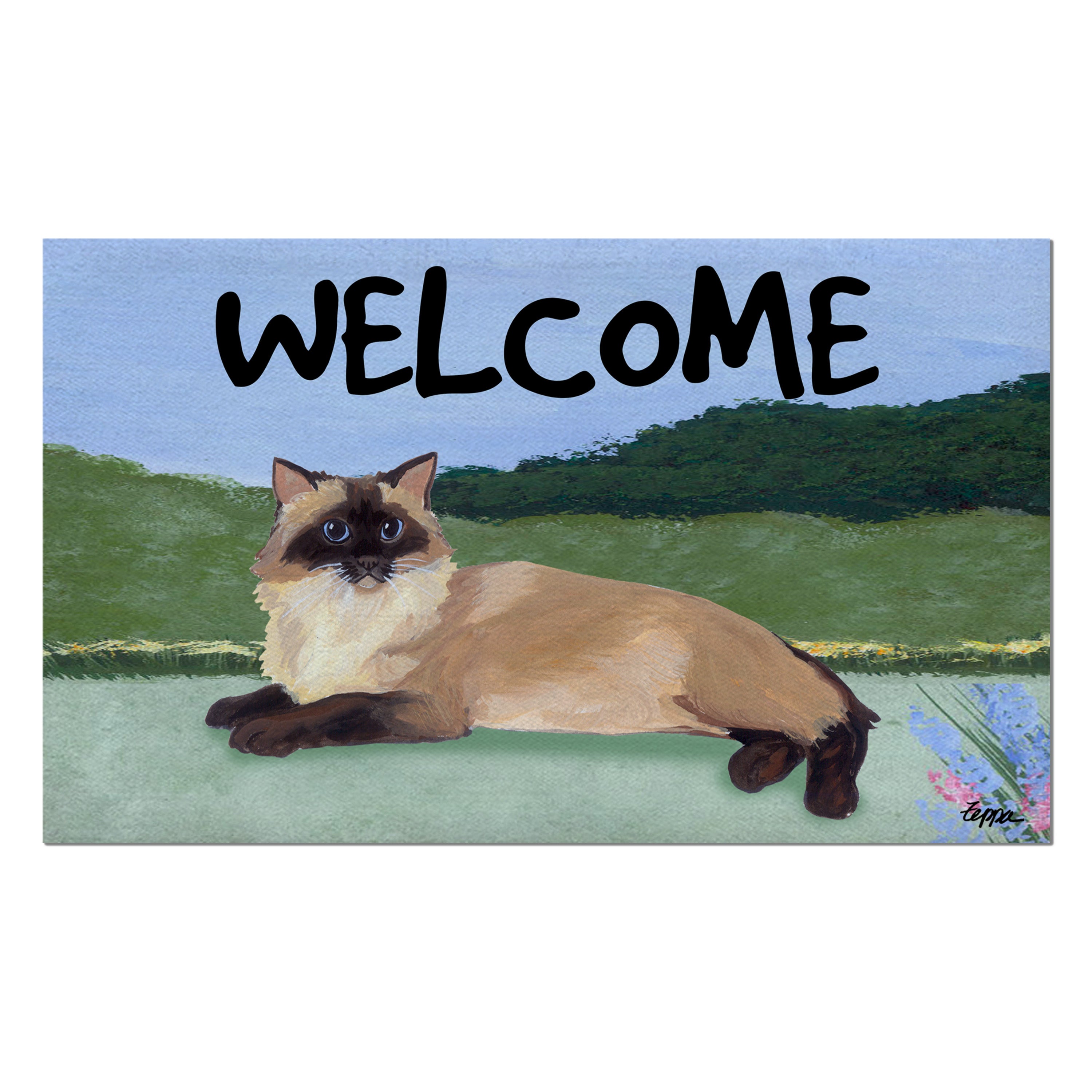 Rag Doll Cat Welcome Mat