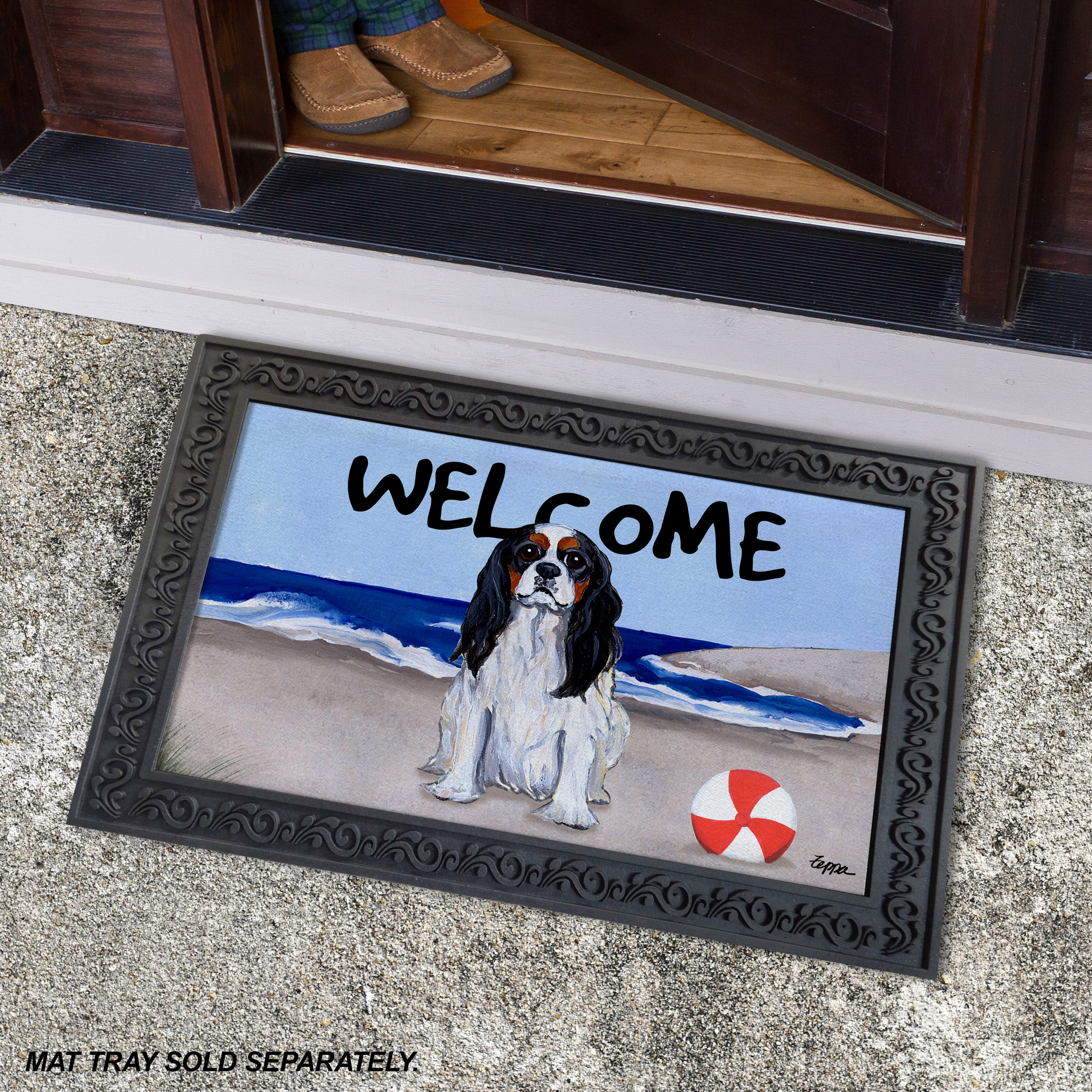 Cavalier King Charles Spaniel Welcome Mat