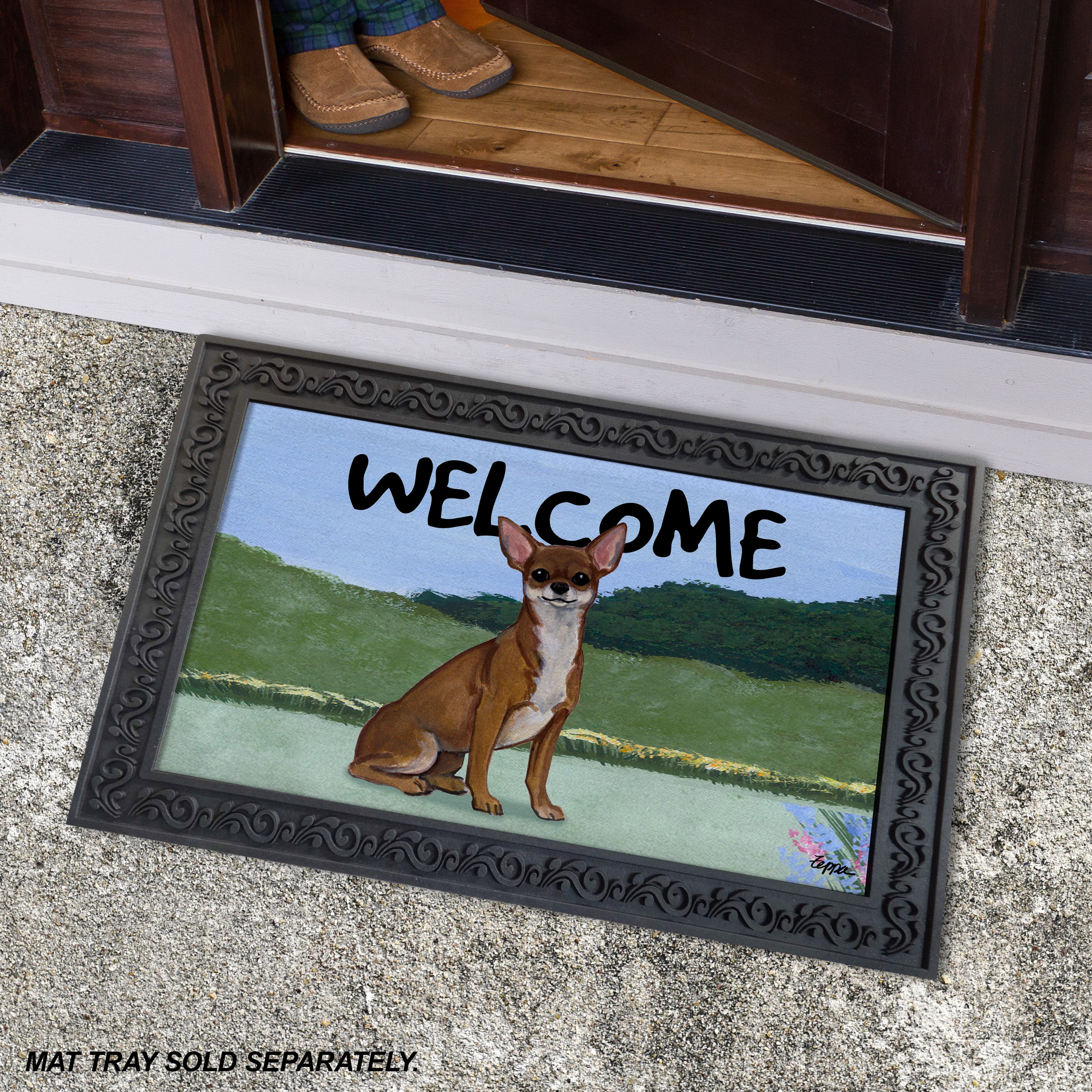 Chihuahua Welcome Mat
