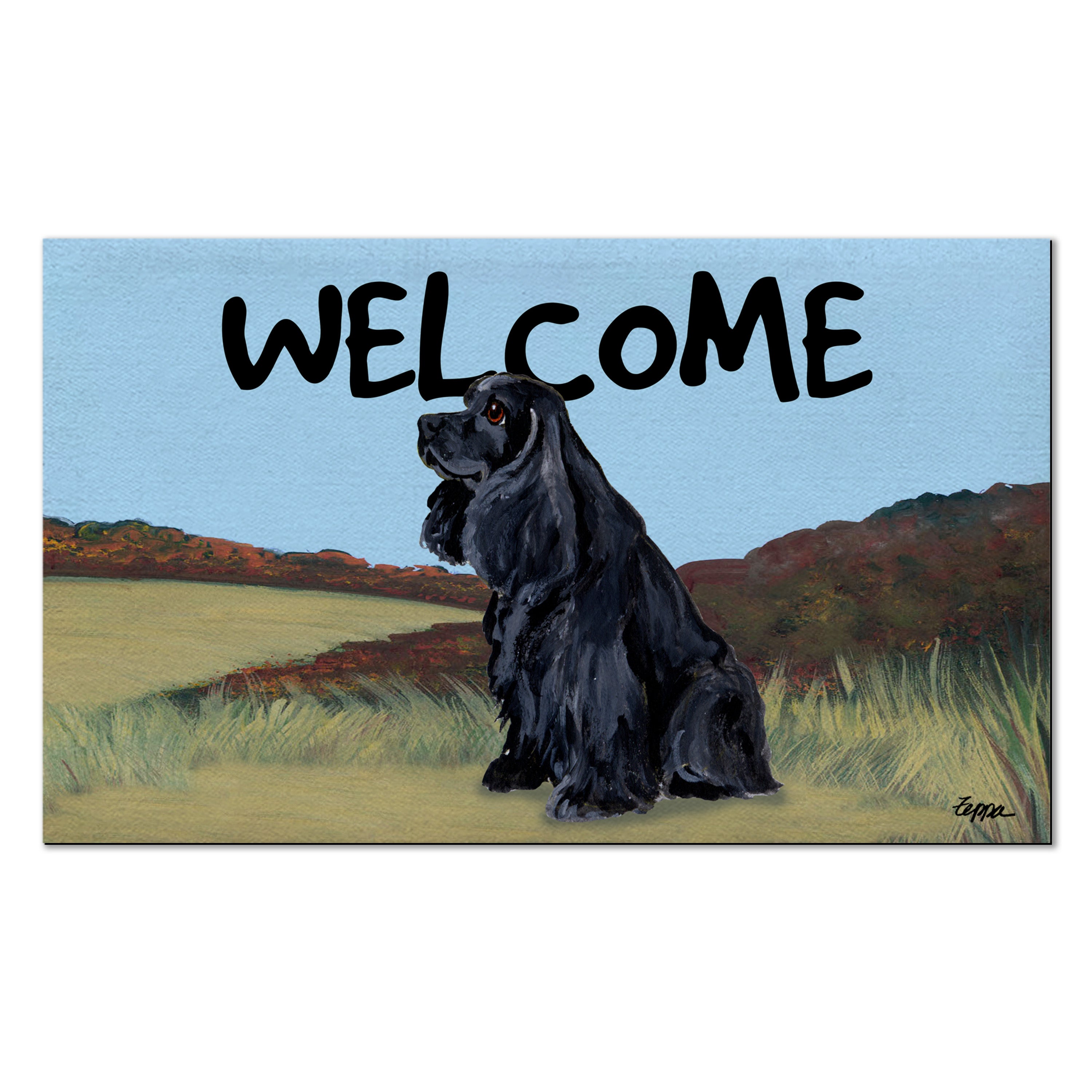 American Cocker Spaniel Welcome Mat