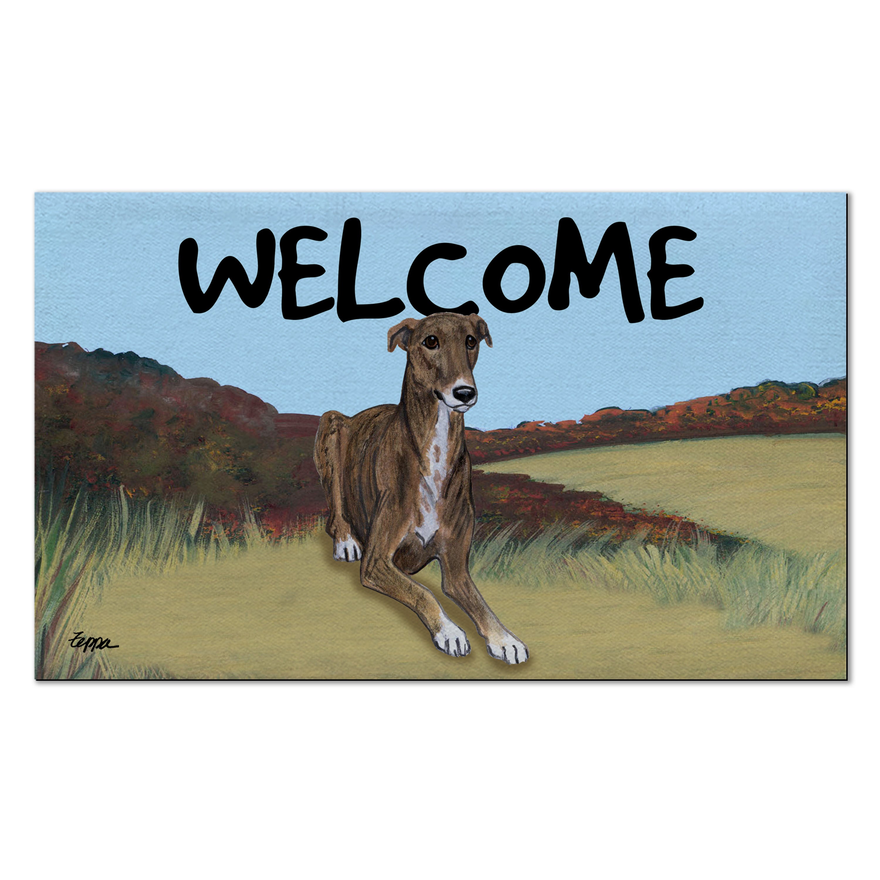Greyhound Welcome Mat