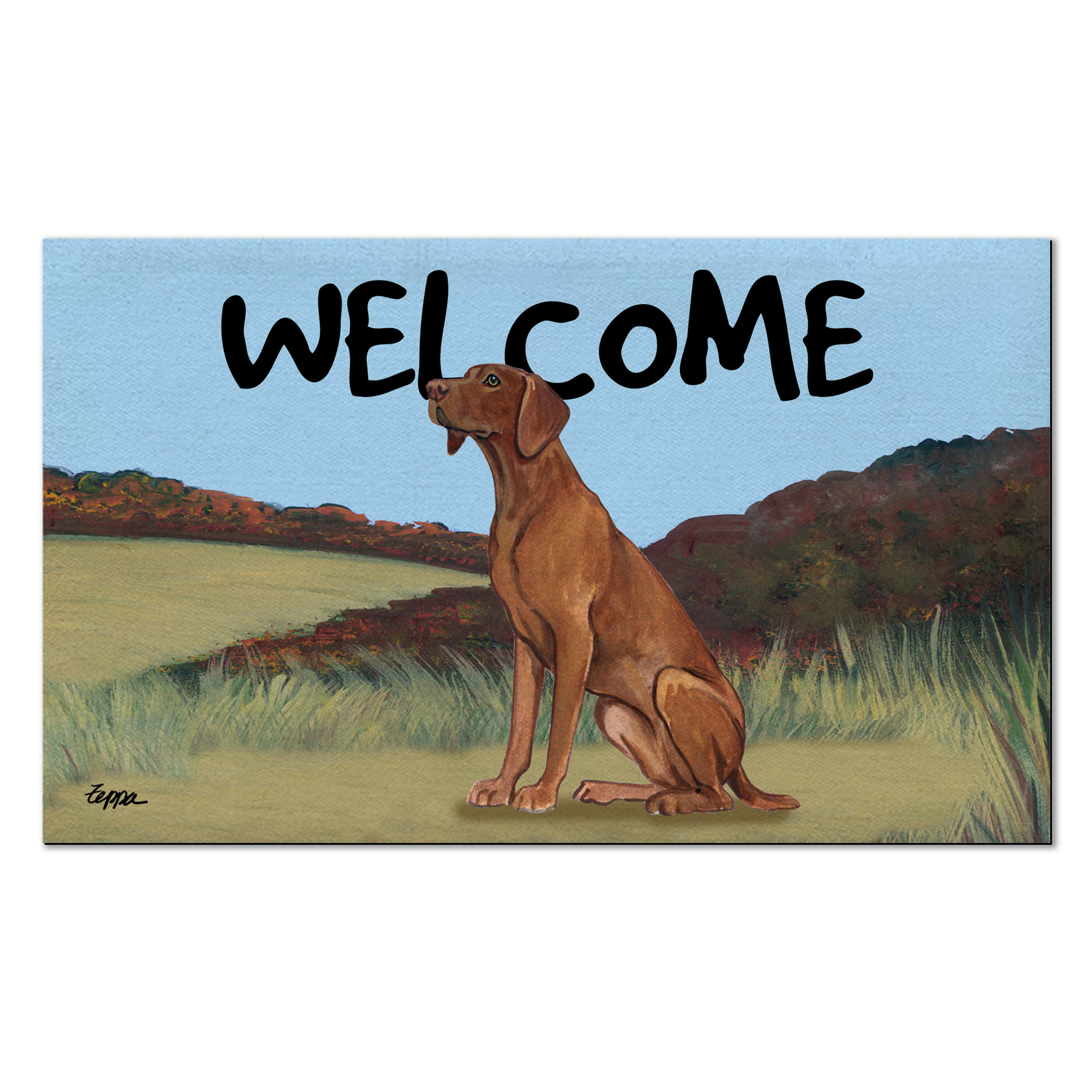 Vizsla Welcome Mat