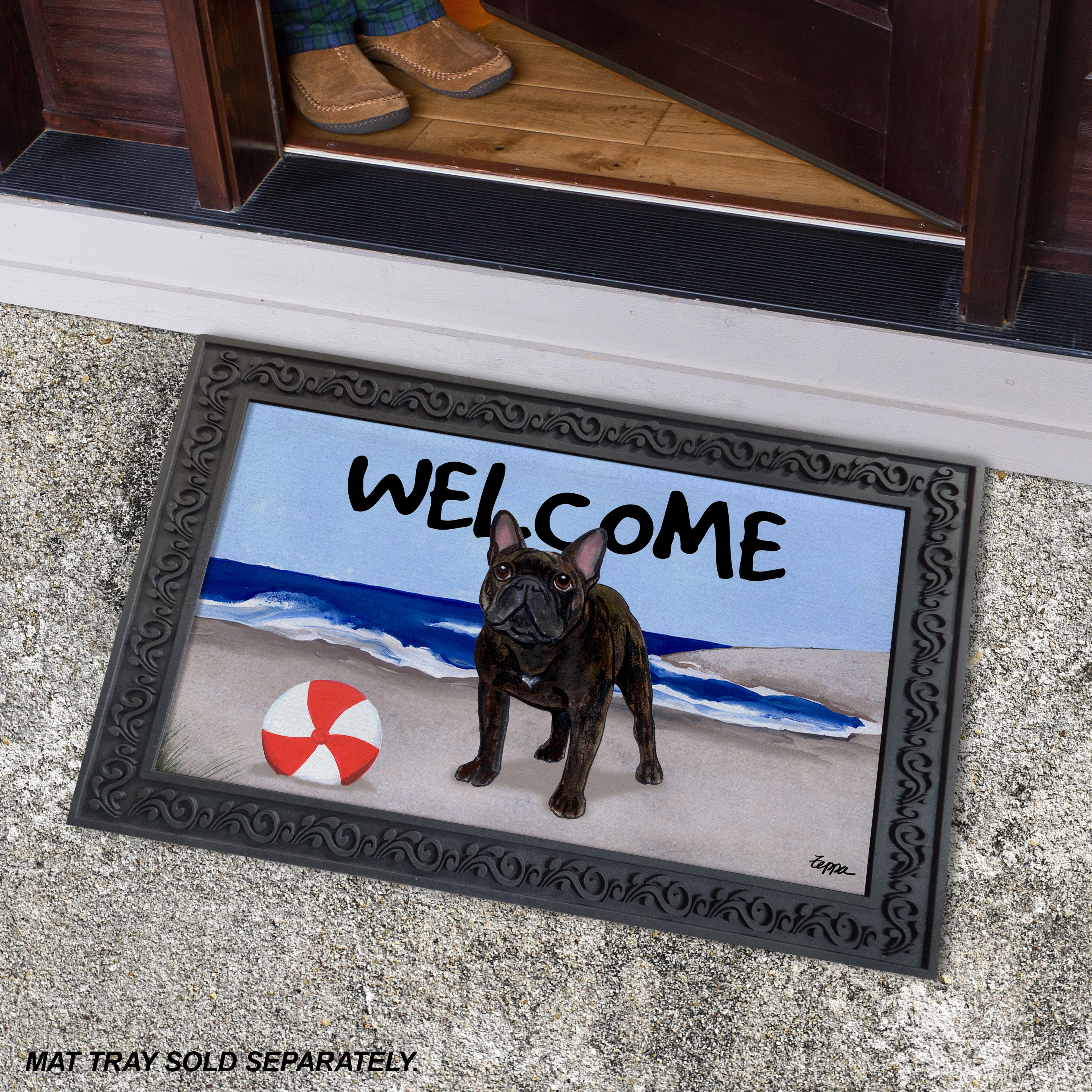 French Bulldog Welcome Mat