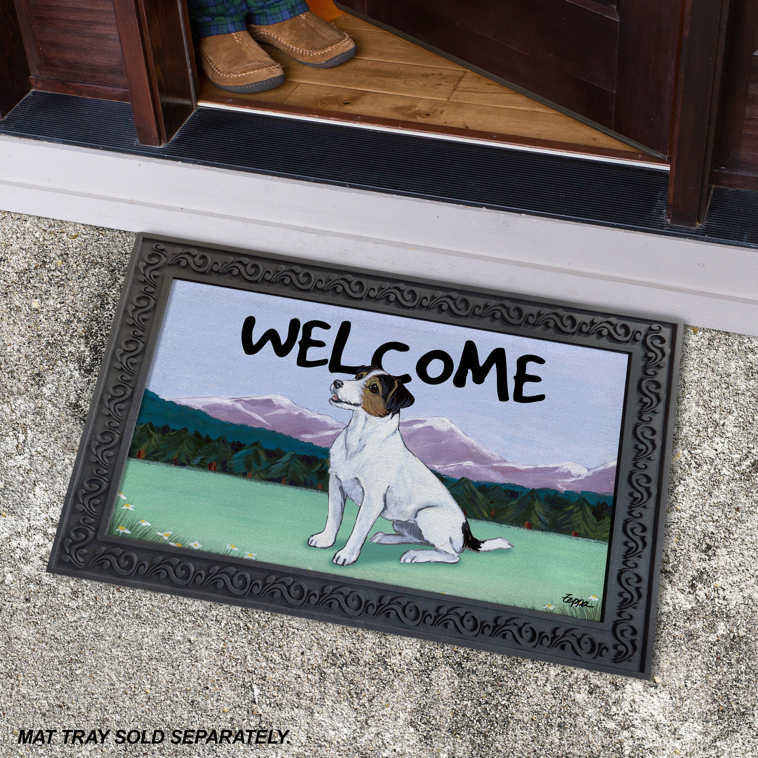 Jack Russell Terrier Welcome Mat