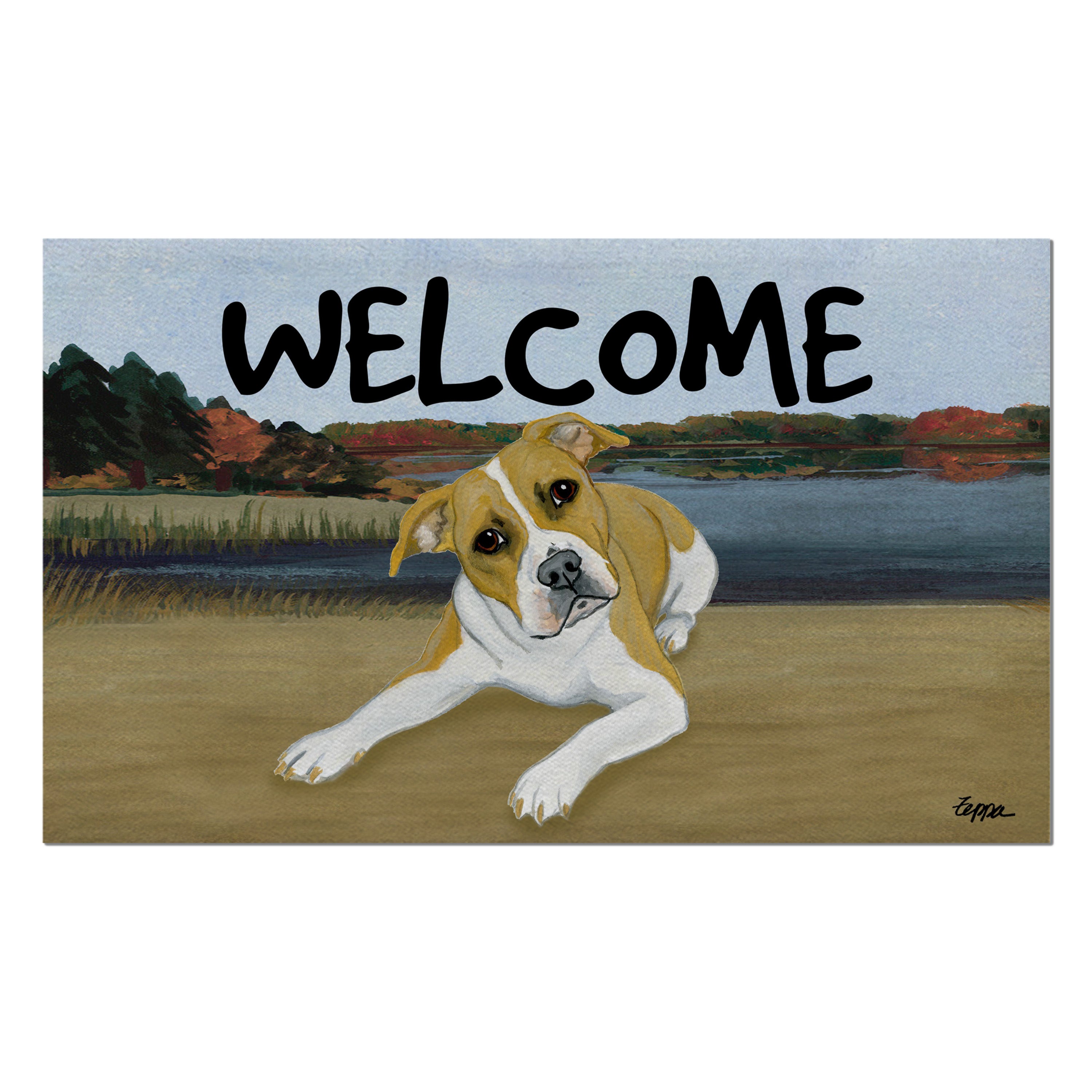 American Pit Bull Welcome Mat
