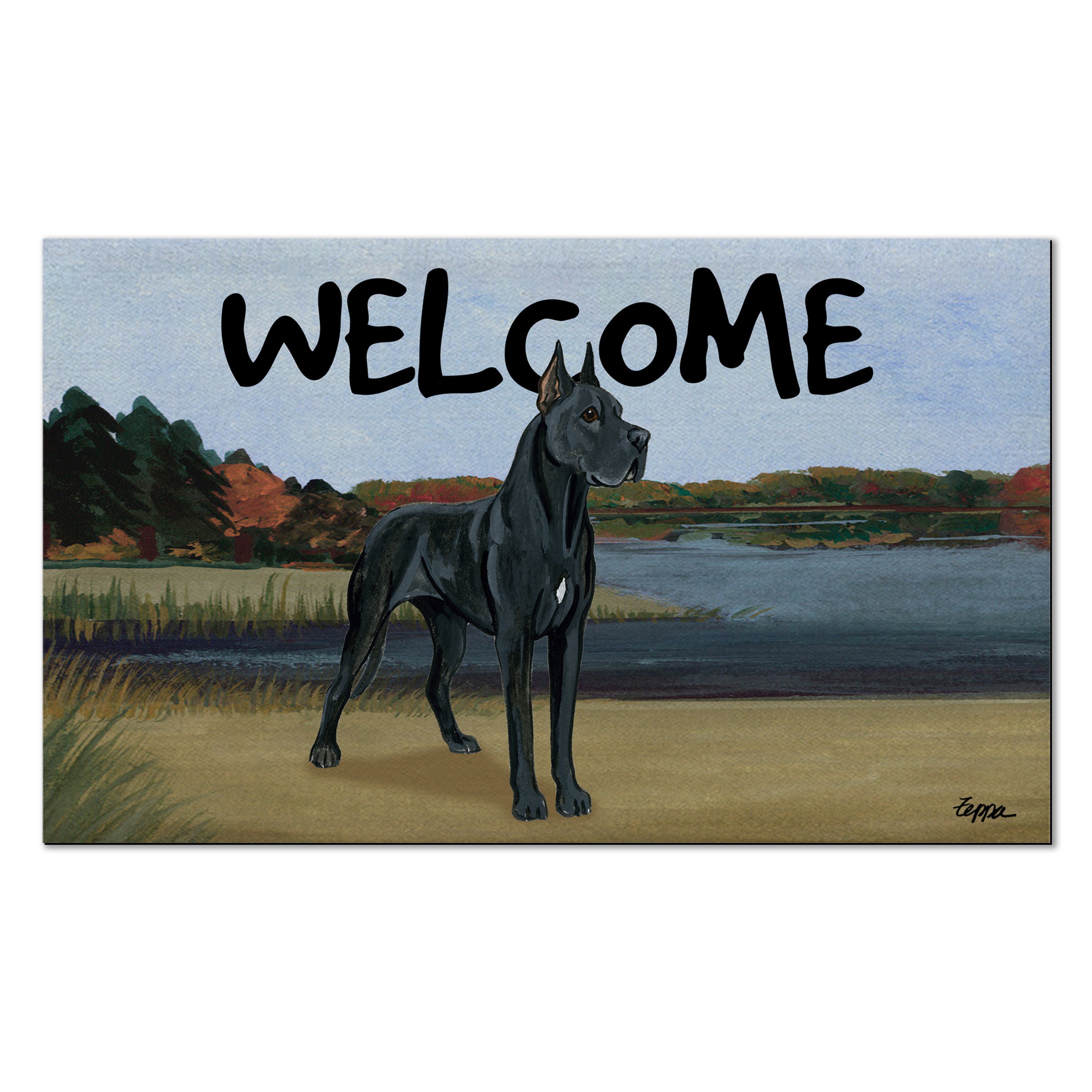 Great Dane Welcome Mat