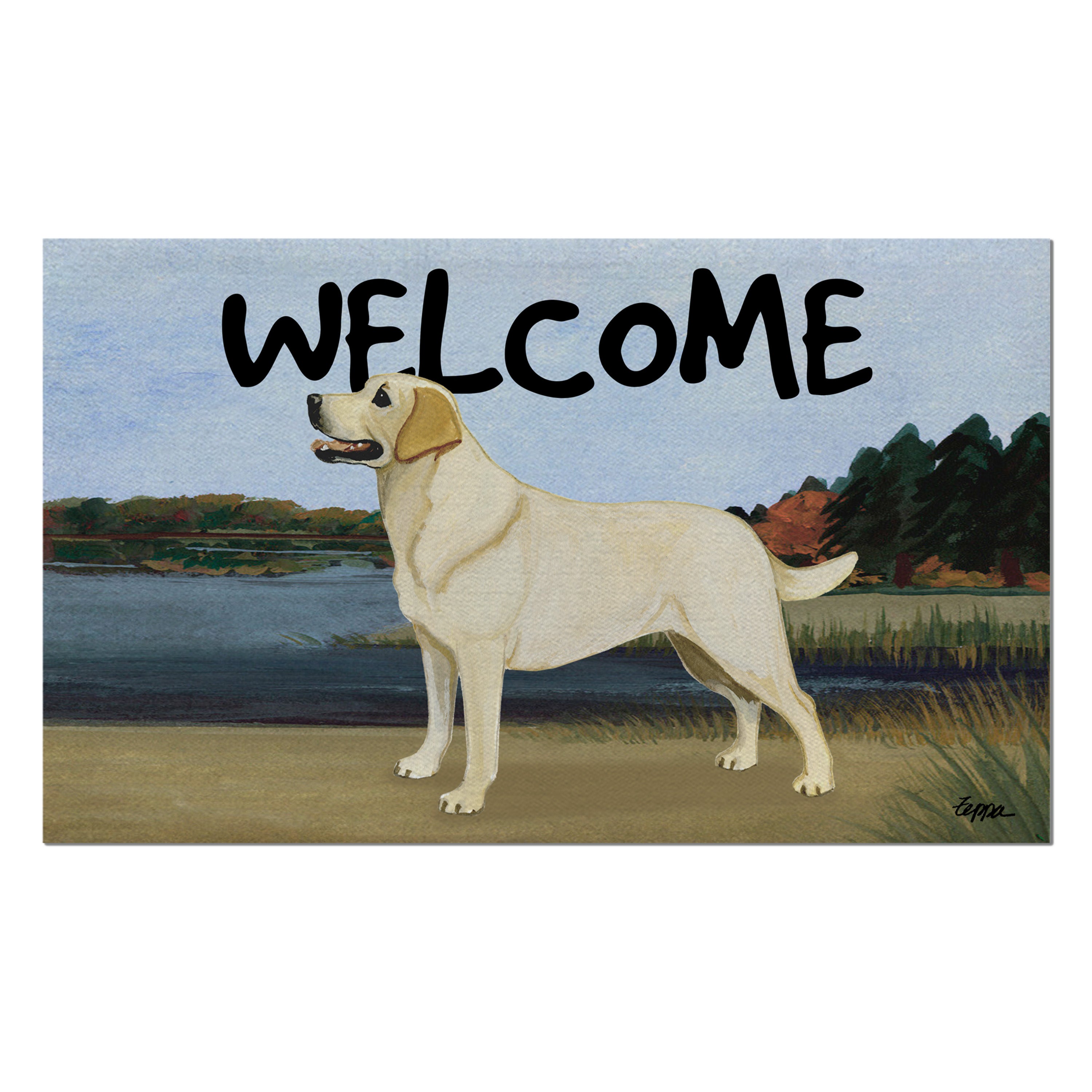 Labrador Retriever Welcome Mat