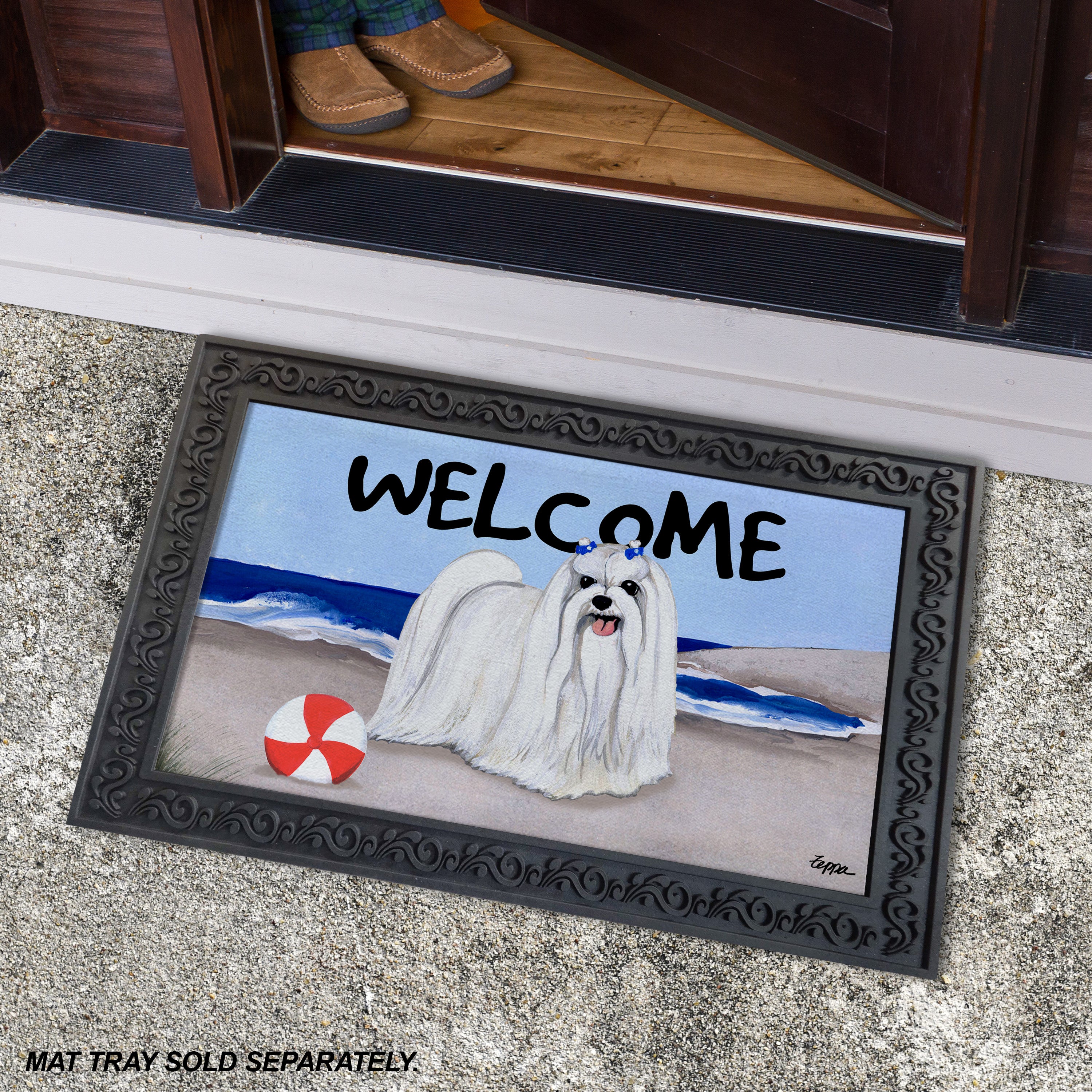 Maltese Welcome Mat