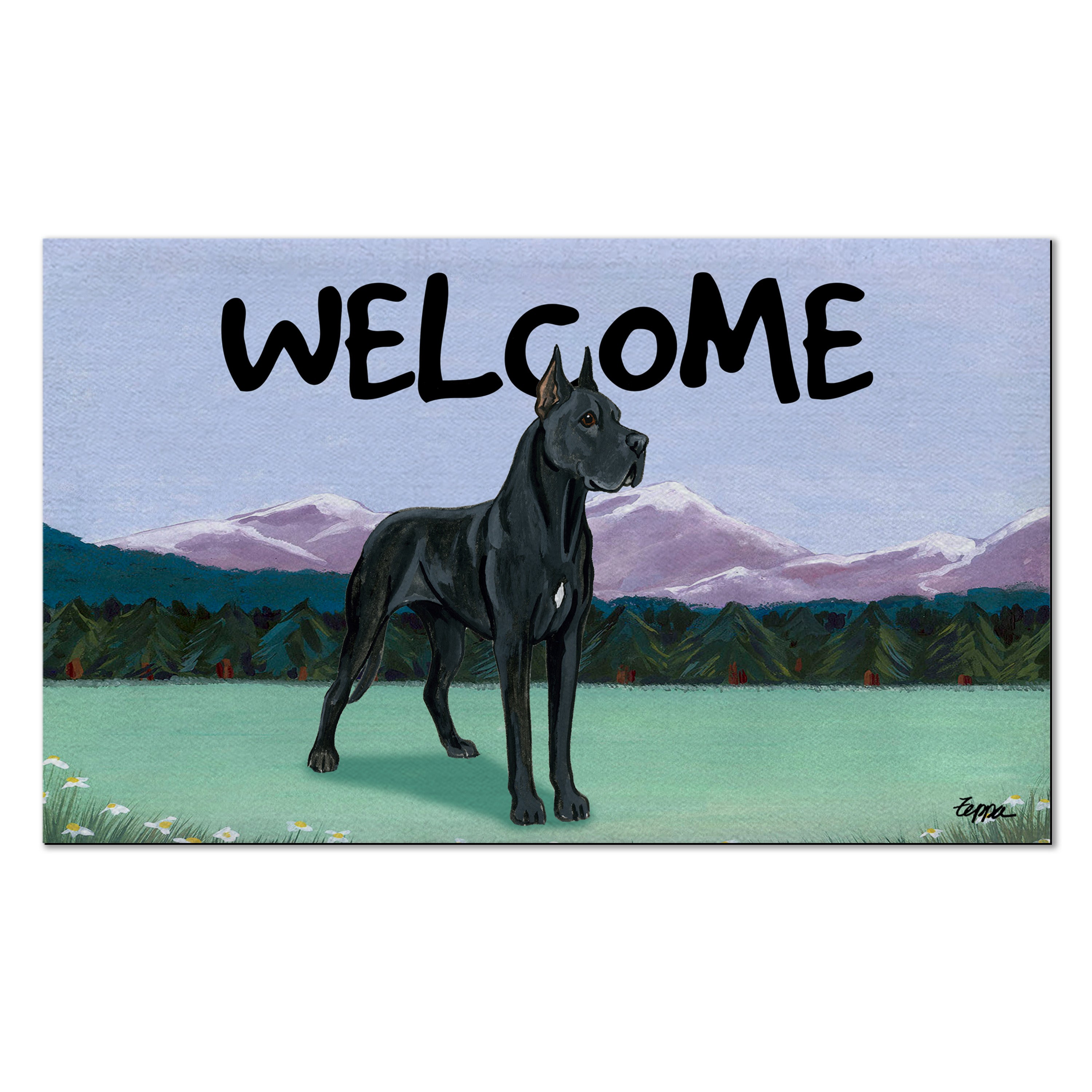 Great Dane Welcome Mat