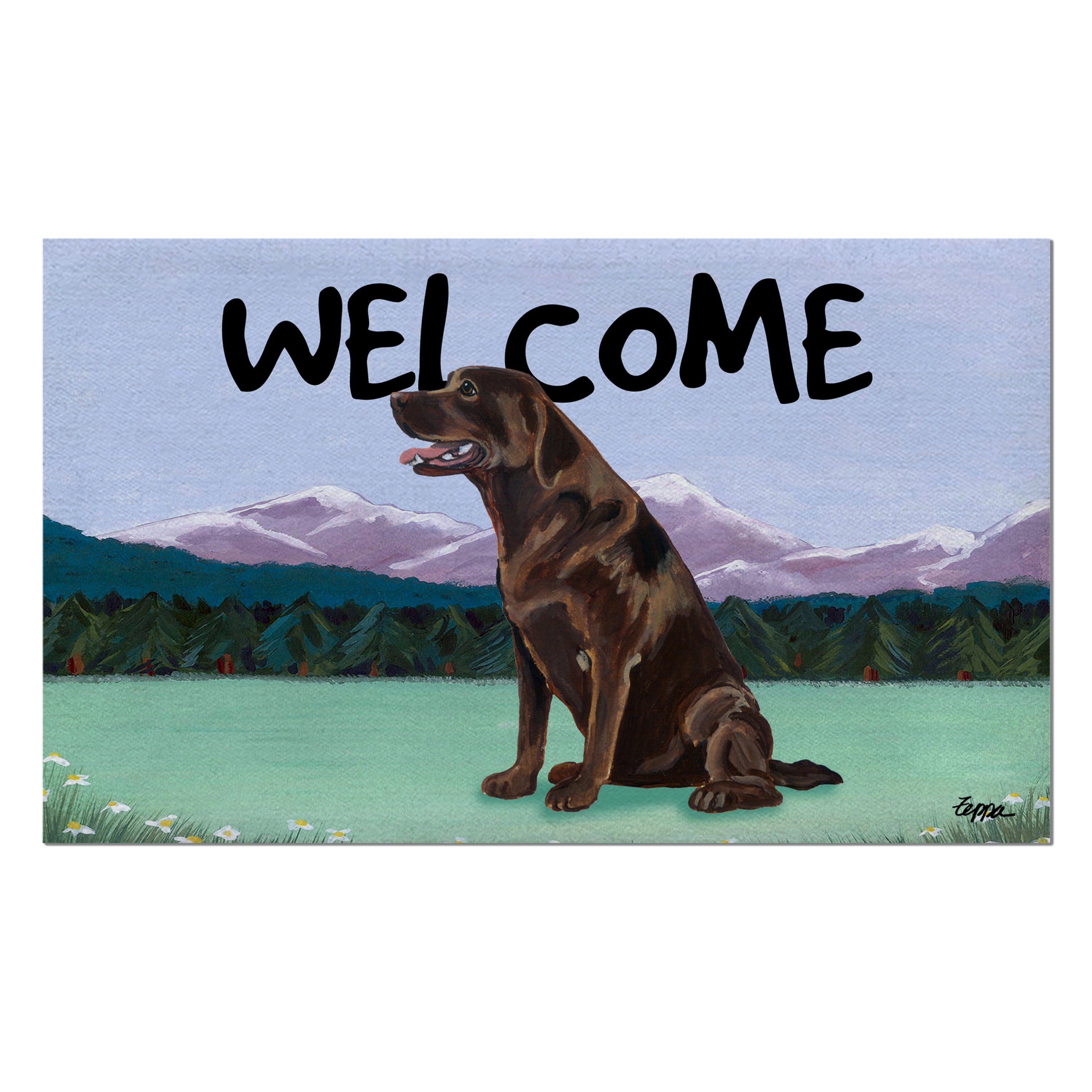 Labrador Retriever Welcome Mat
