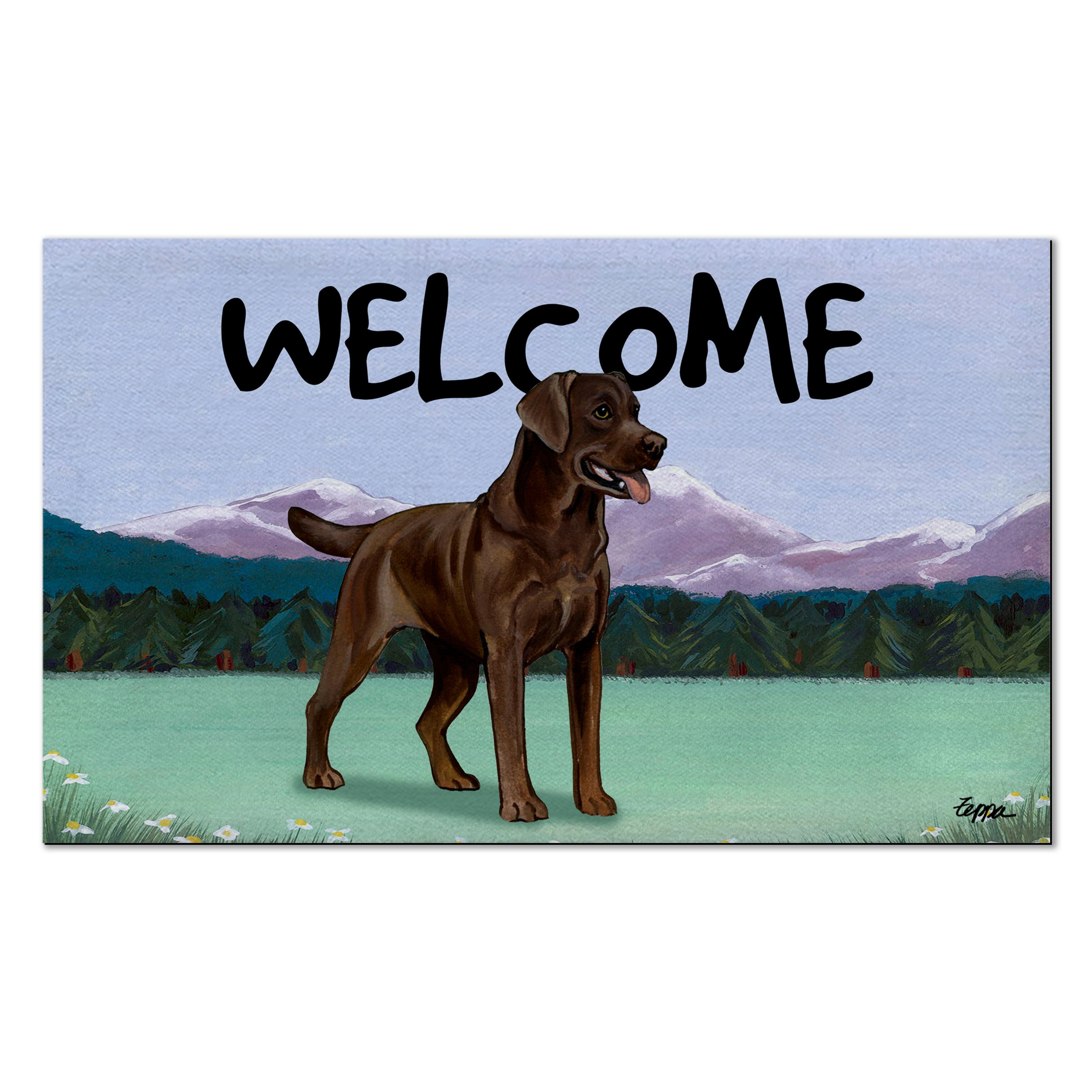 Labrador Retriever Welcome Mat