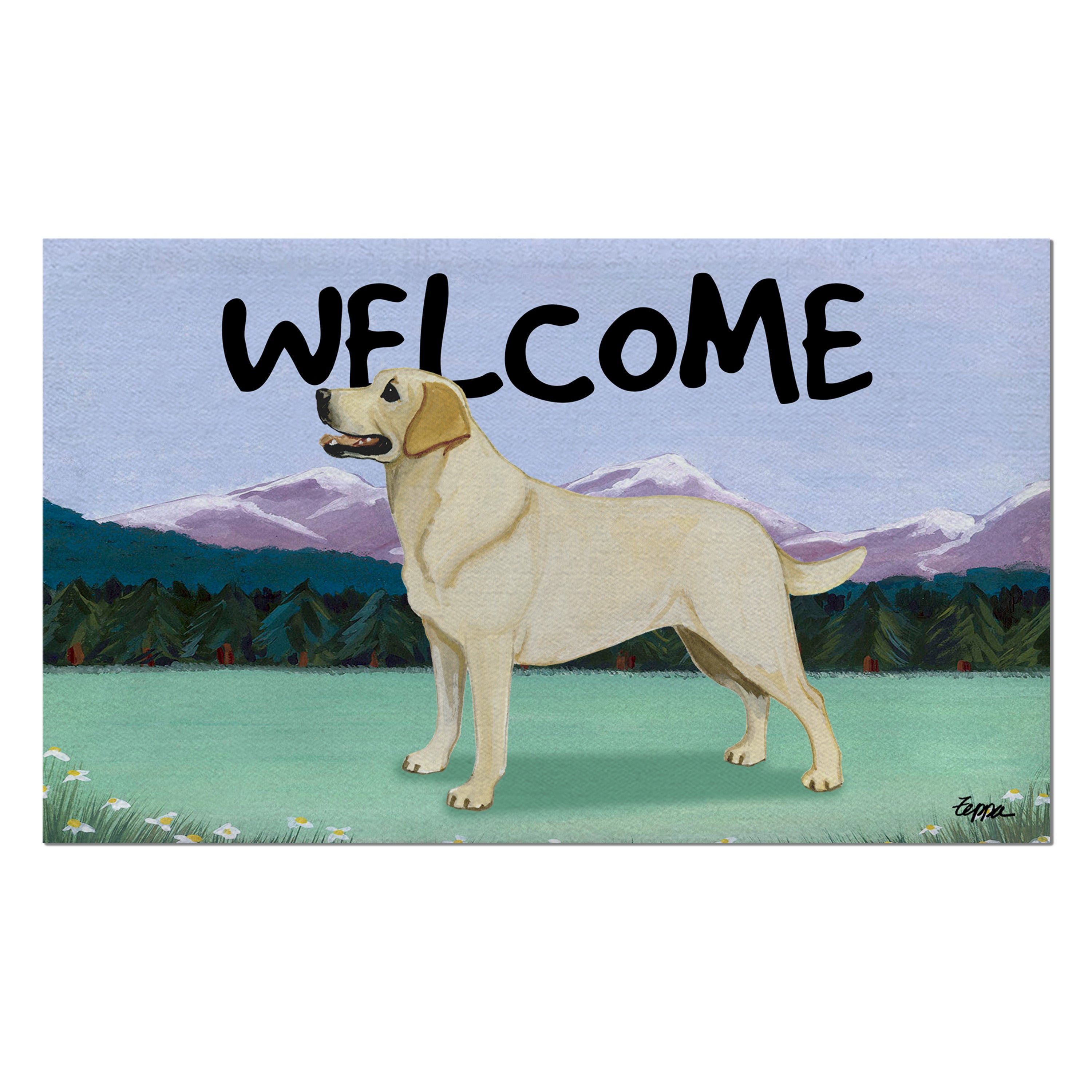 Labrador Retriever Welcome Mat