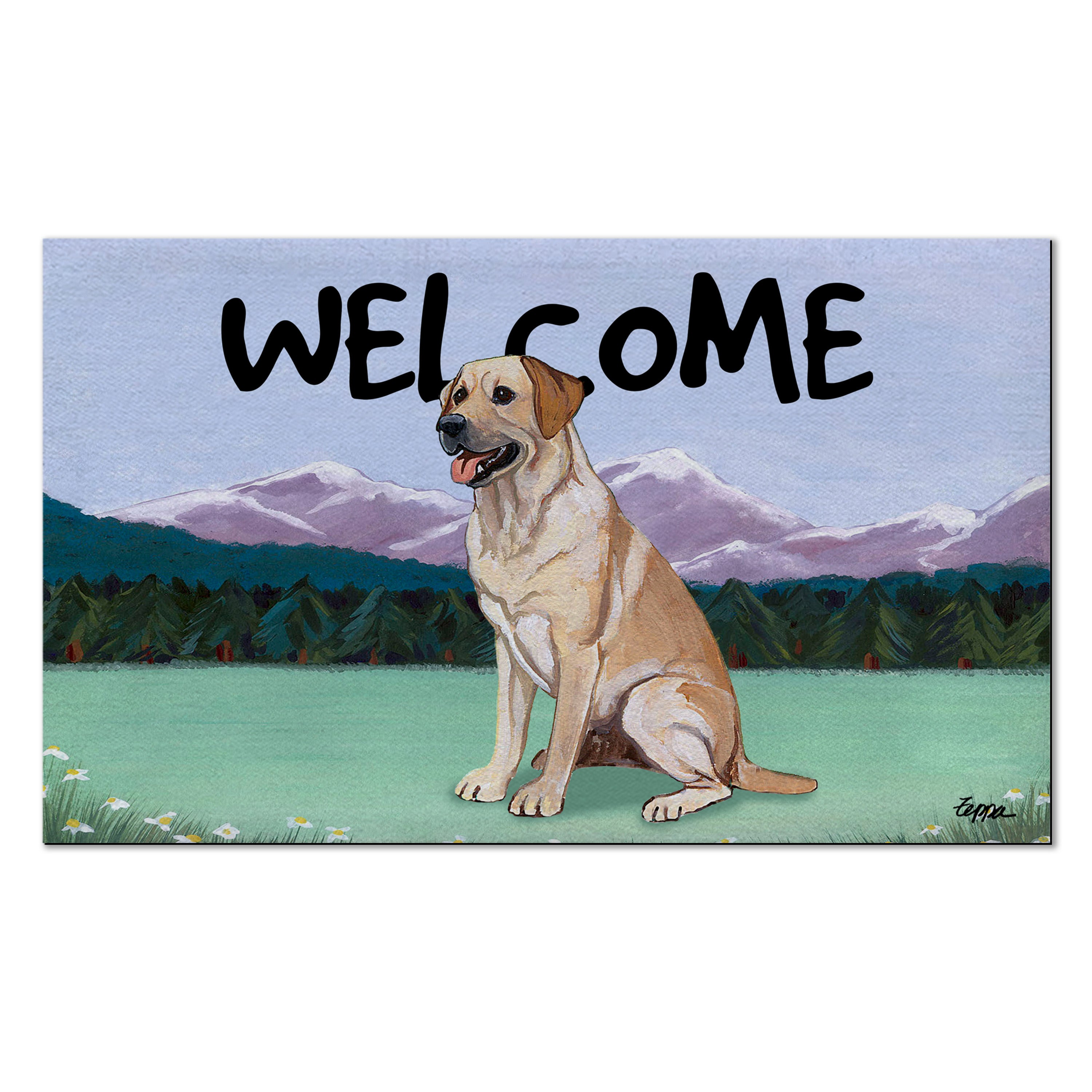 Labrador Retriever Welcome Mat