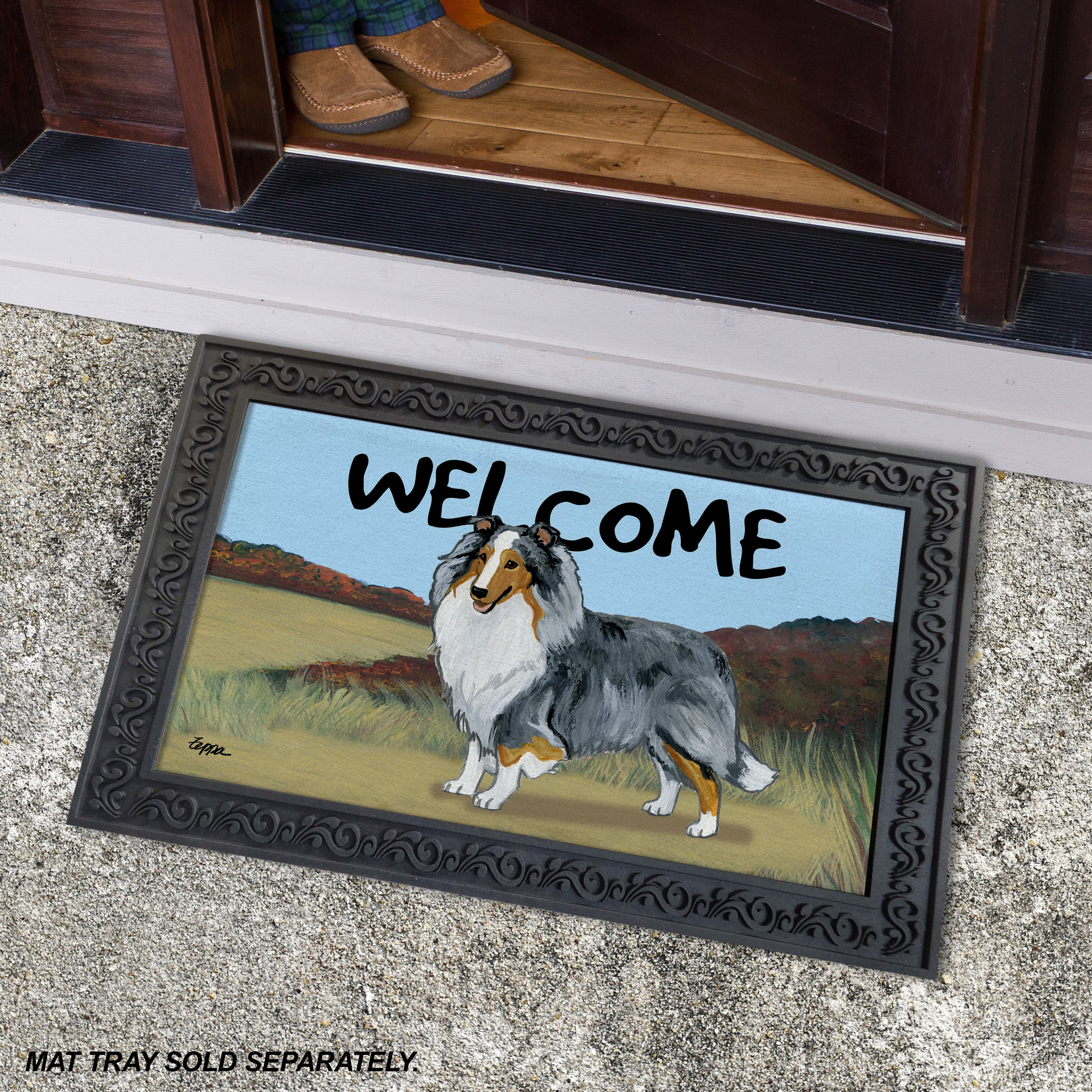 Shetland Sheepdog Welcome Mat