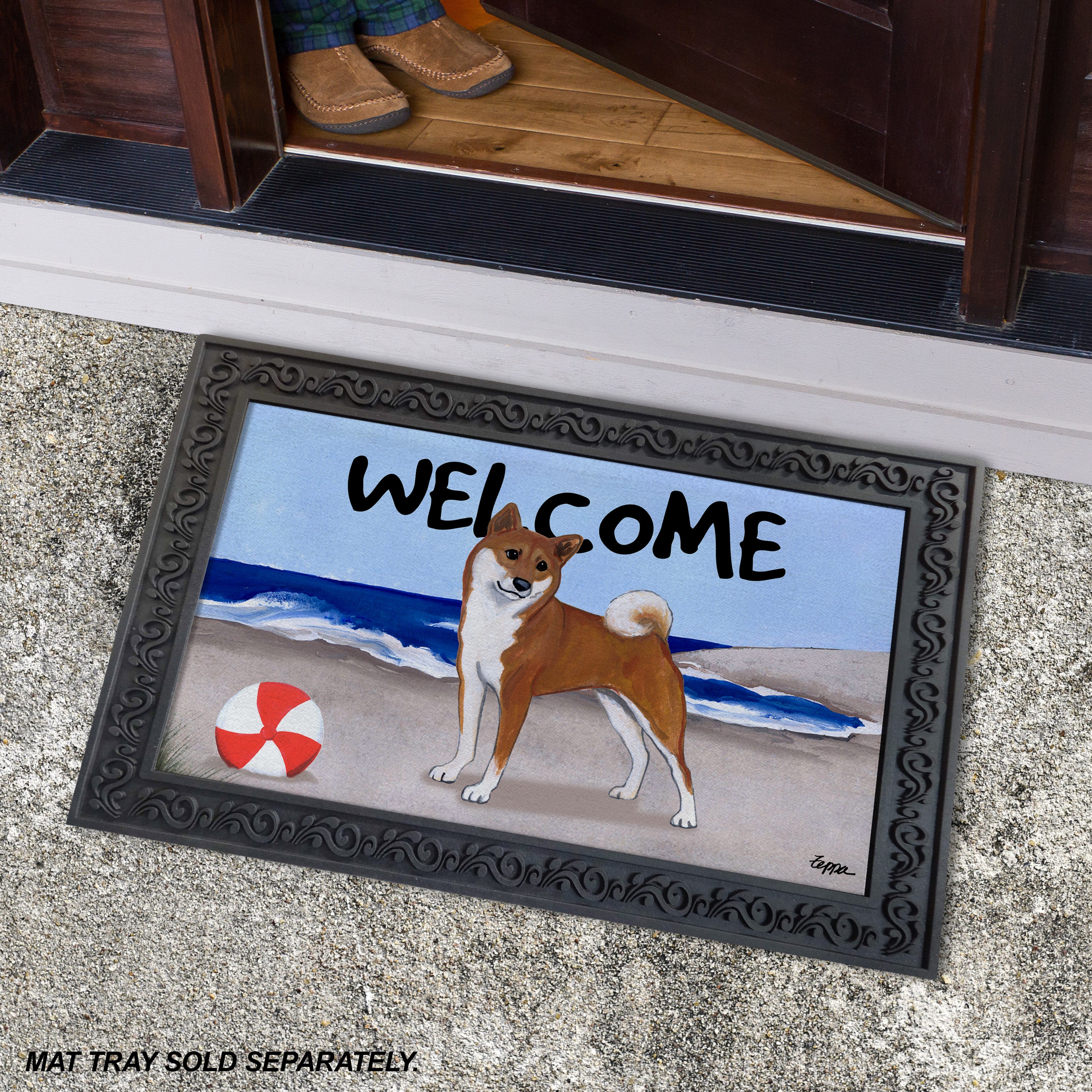 Shiba Inu Welcome Mat
