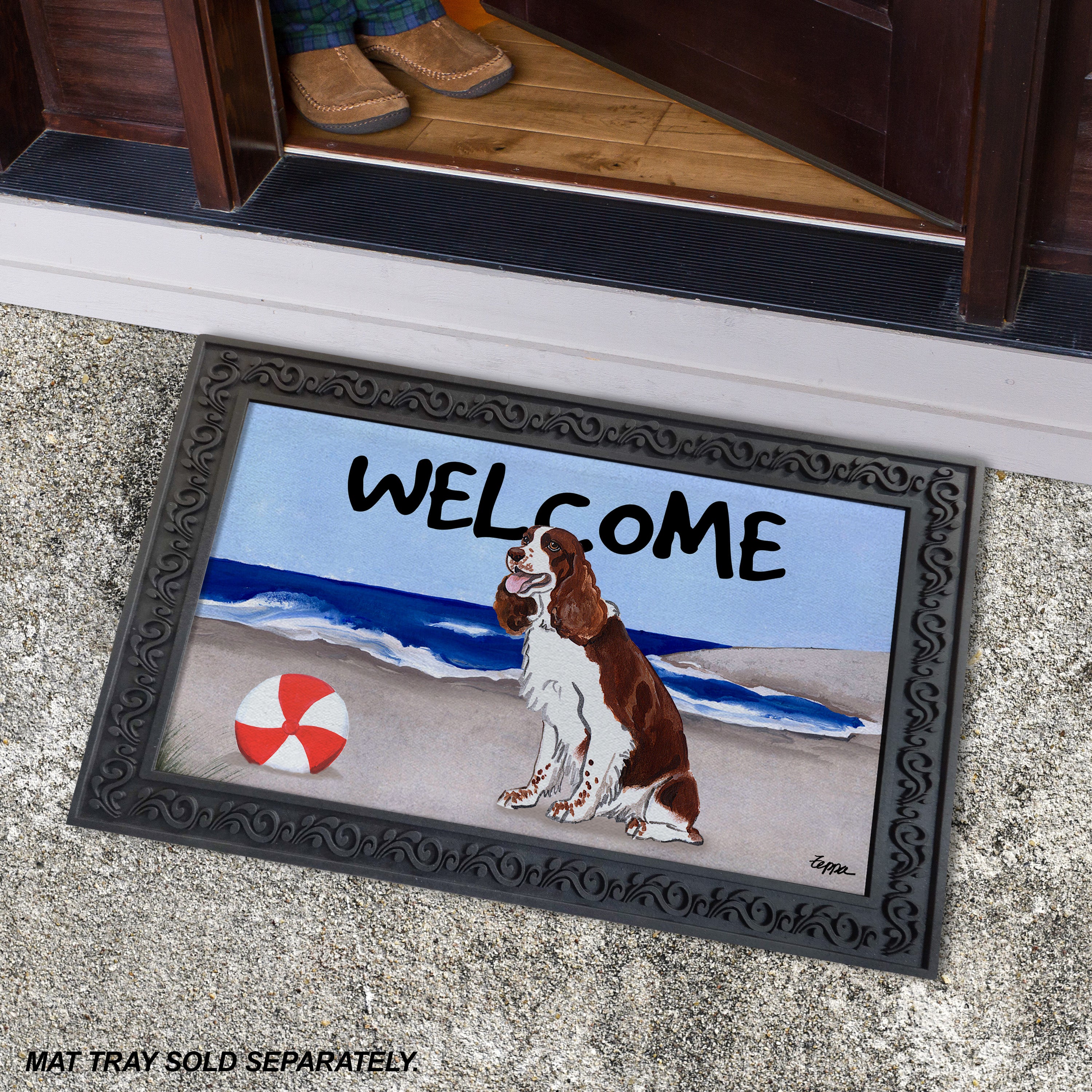 Springer Spaniel Welcome Mat