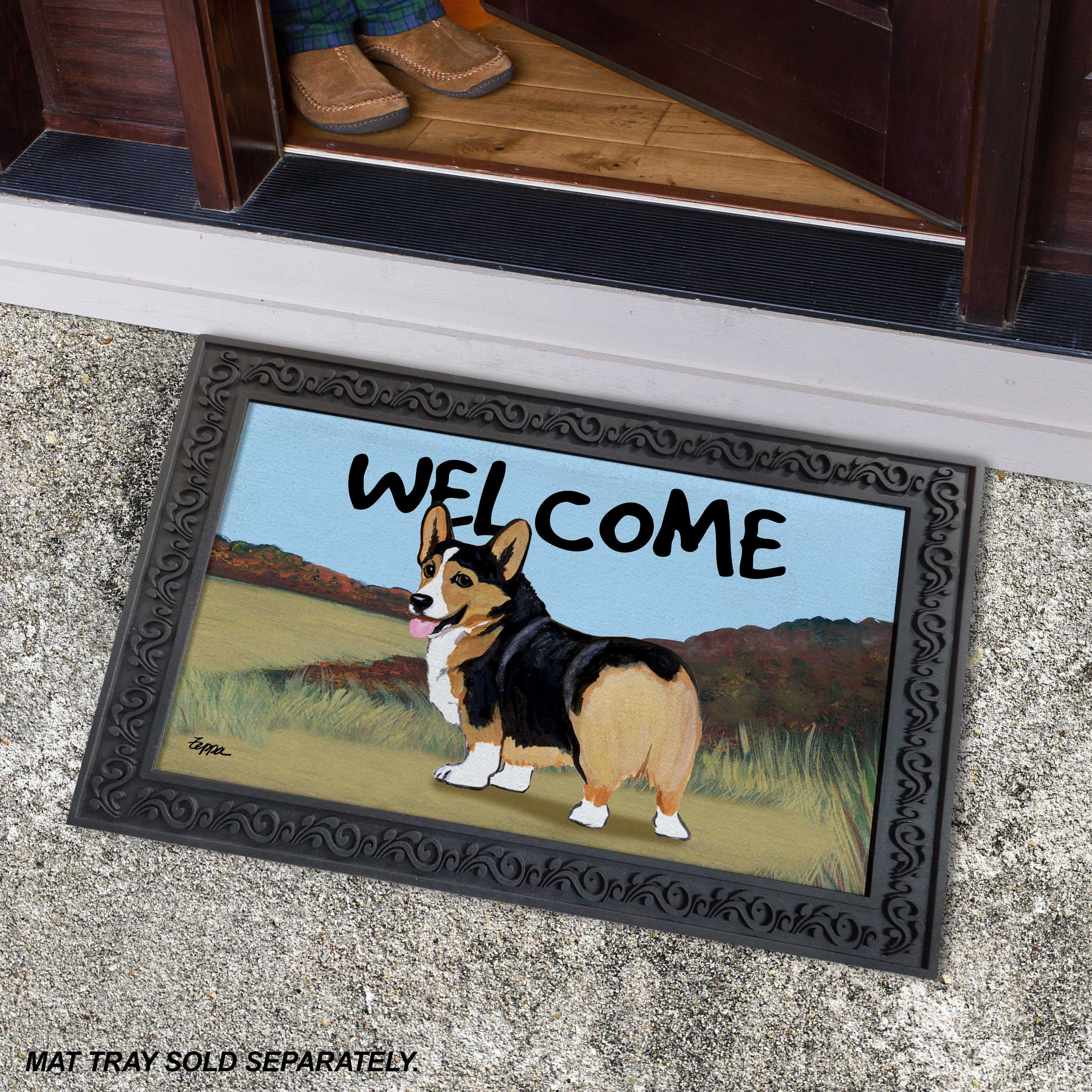 Welsh Corgi Pembroke Welcome Mat