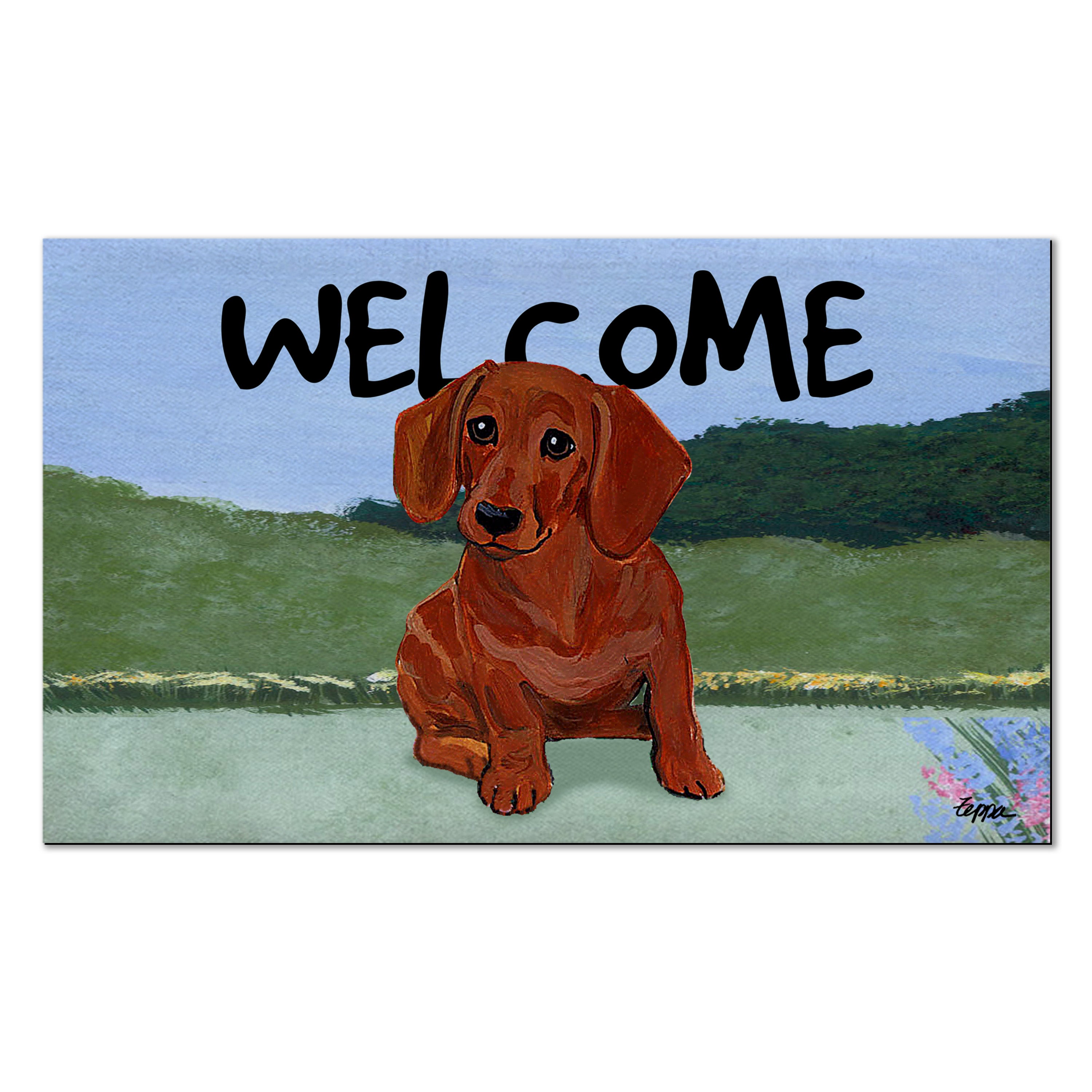 Dachshund Welcome Mat