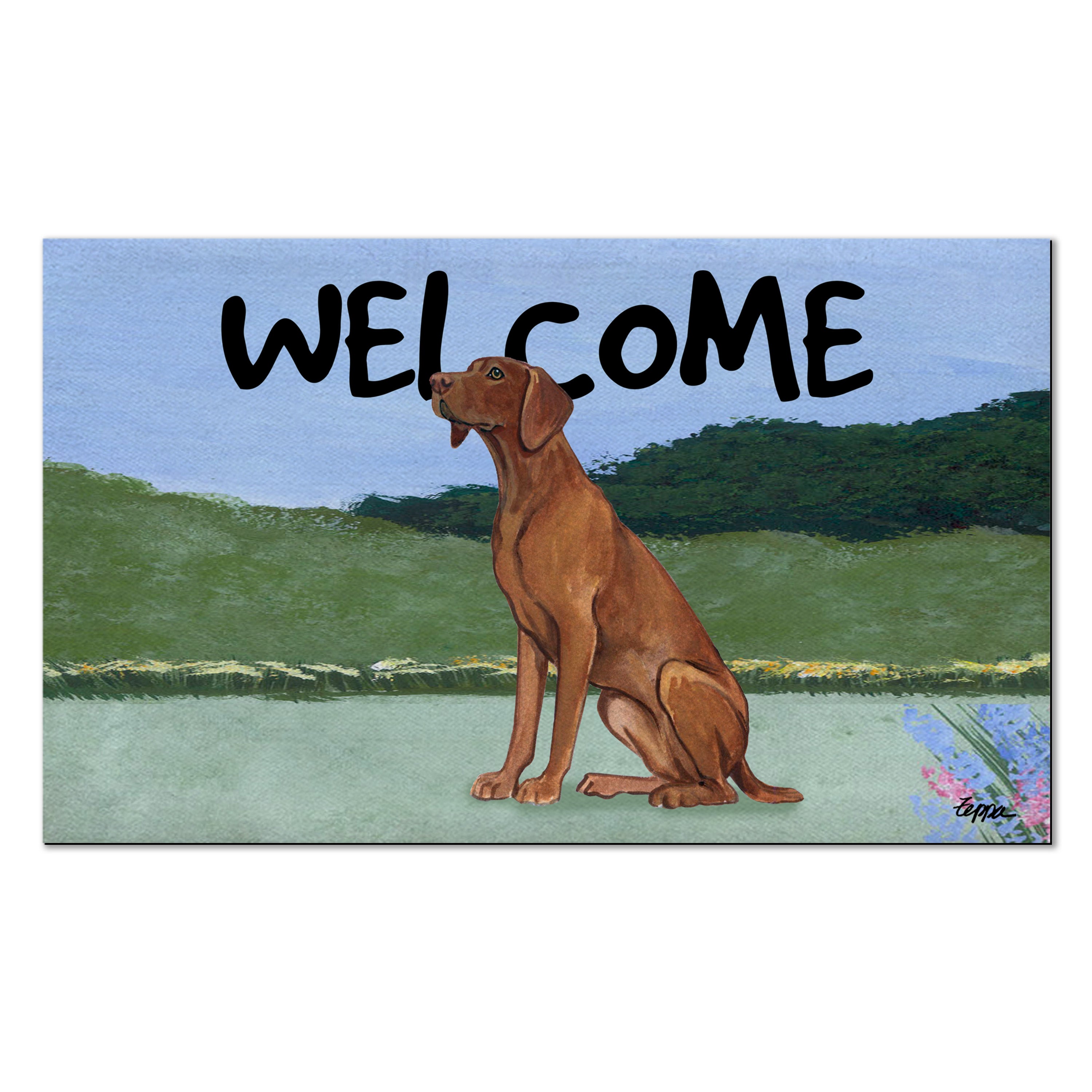 Vizsla Welcome Mat