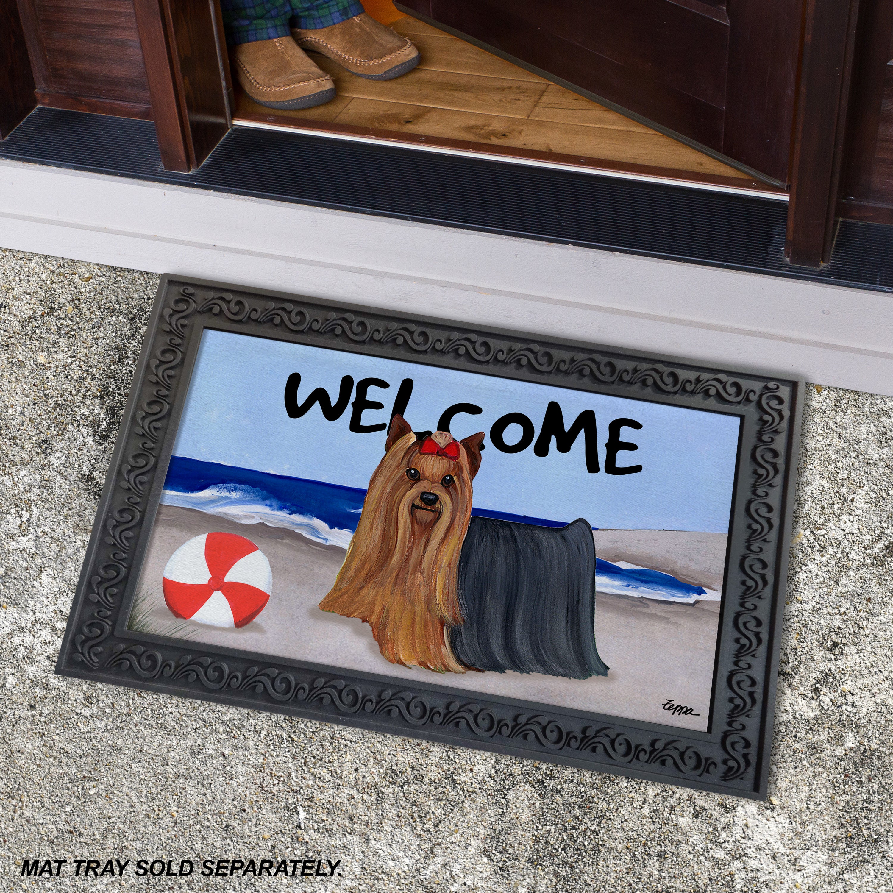 Yorkshire Terrier Welcome Mat